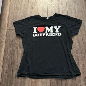 I❤️My Boyfriend t-shirt